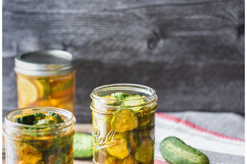 Easy Refrigerator Bread & Butter Pickles