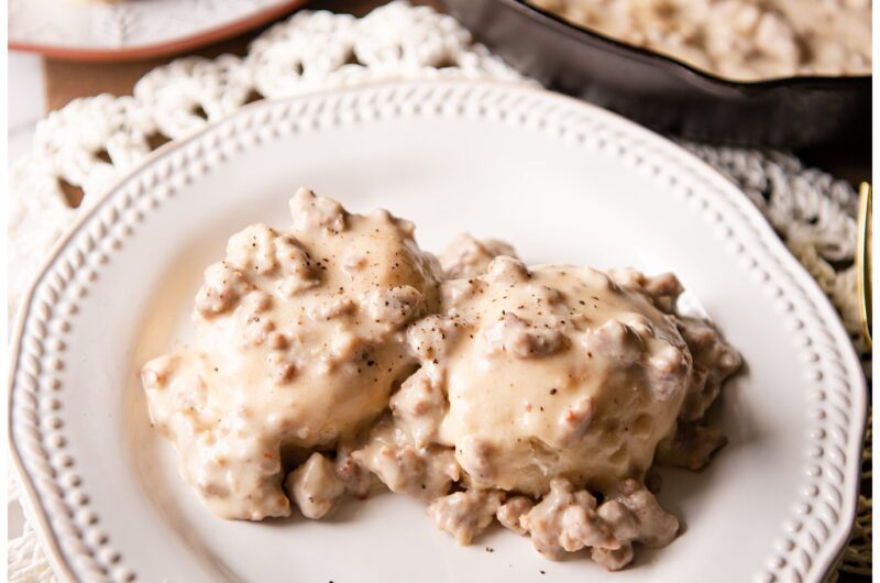 Sausage Biscuits & Gravy