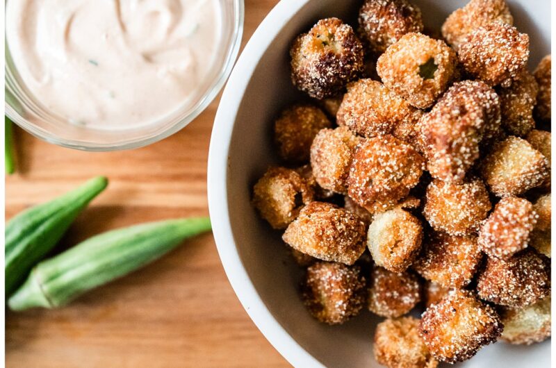 Fried Okra + Remoulade Sauce