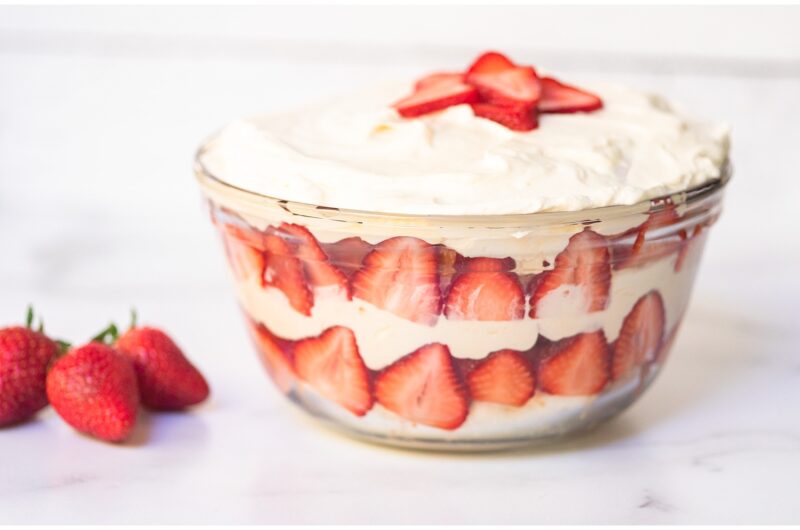 Strawberry Pudding Trifle