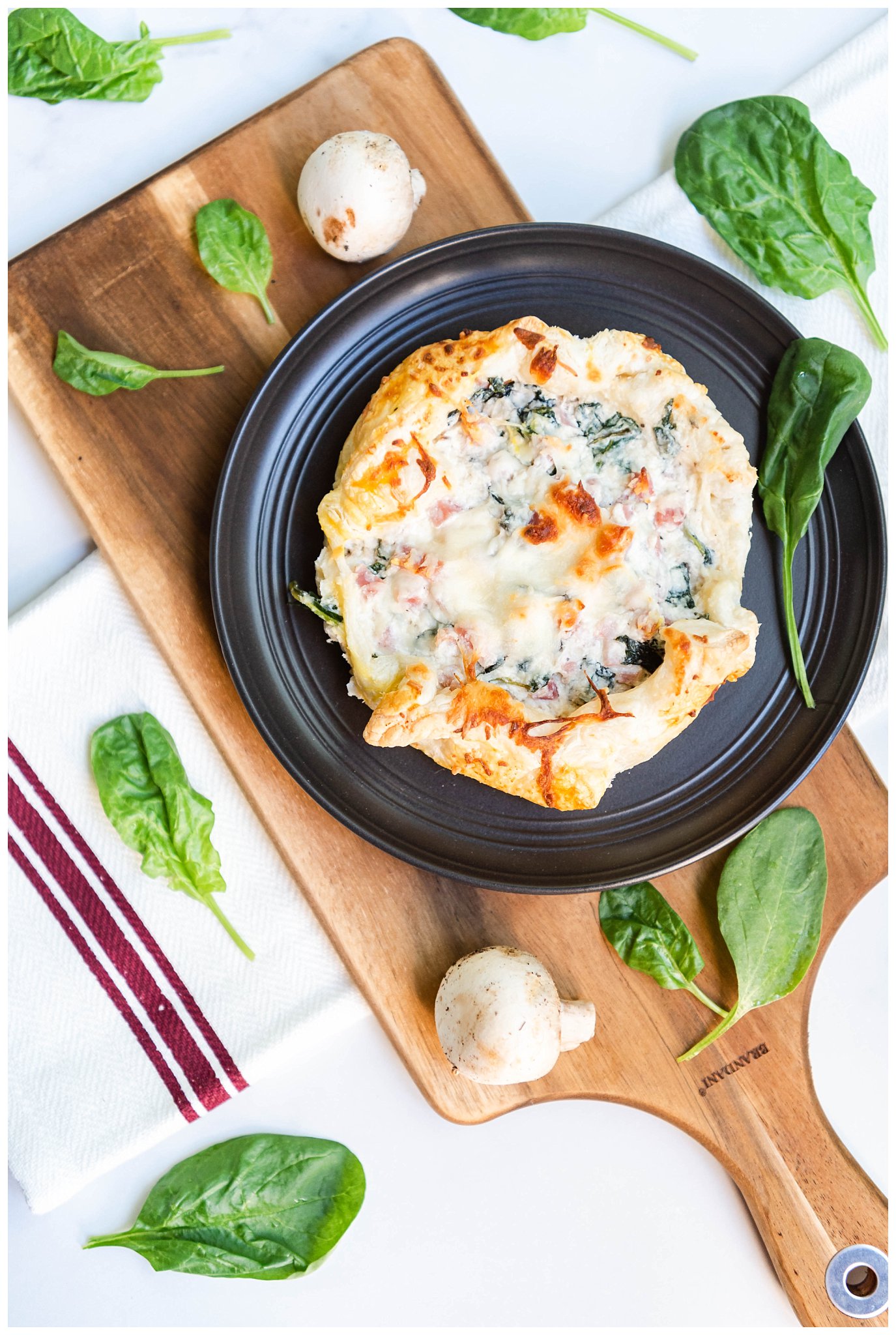 Featured image for “Ham & Spinach Puff Pies”