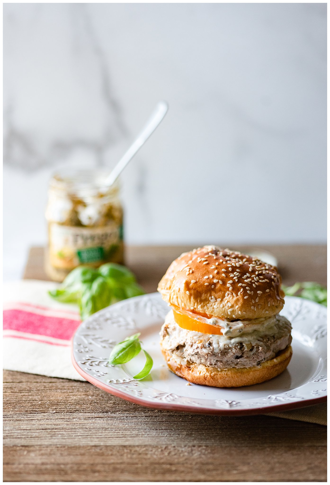 Featured image for “Pesto Turkey Burgers”