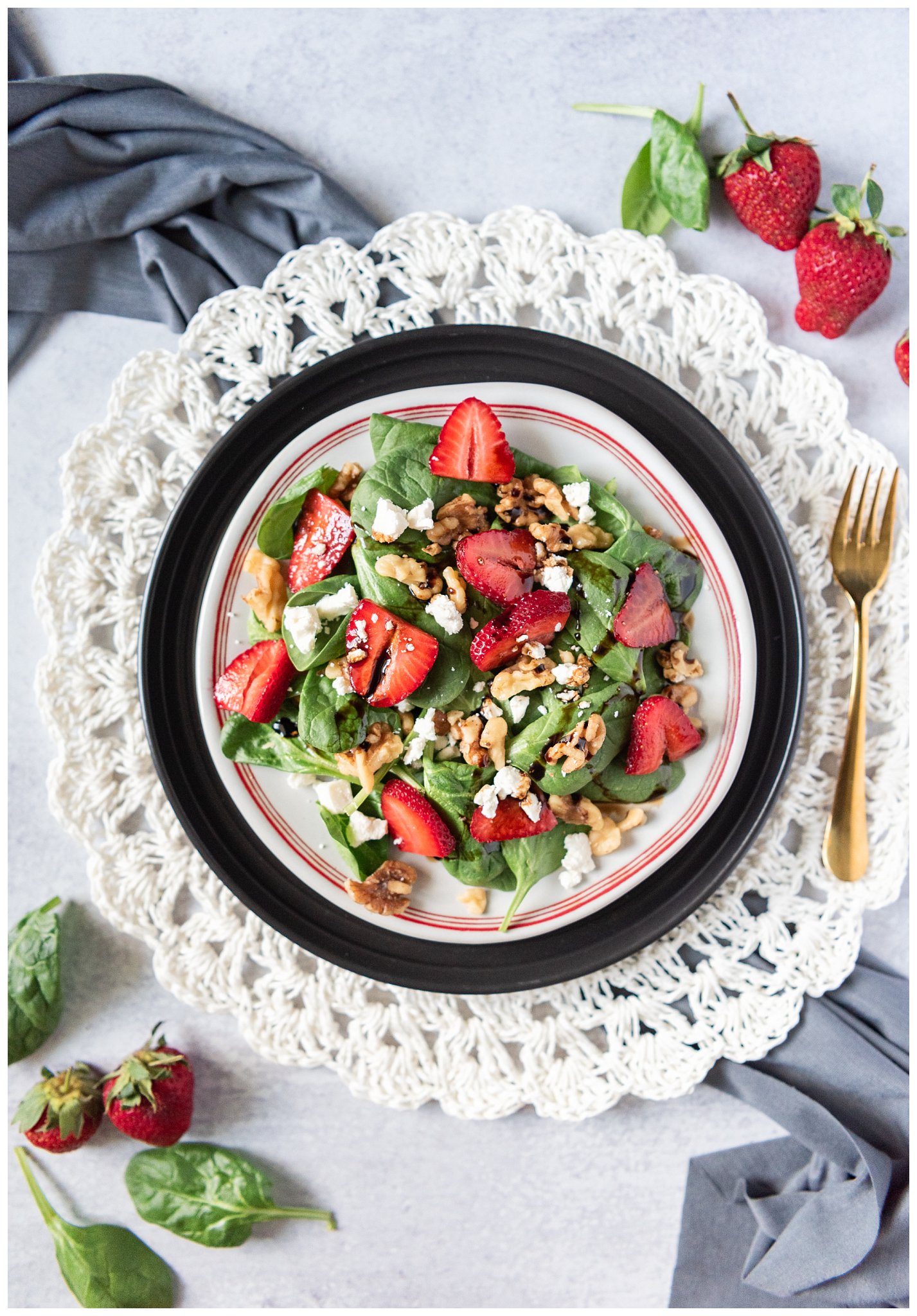 Featured image for “Spinach Strawberry Salad”