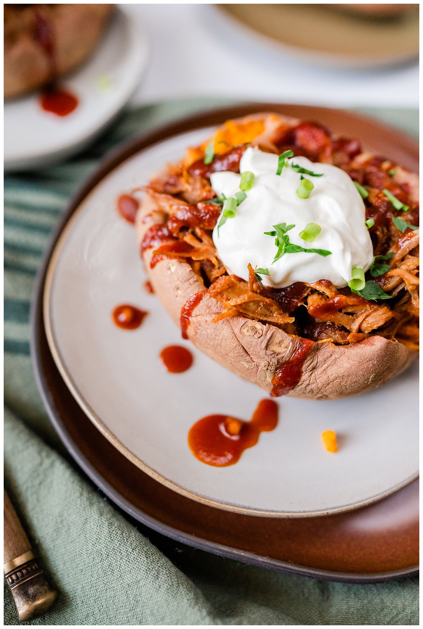 Featured image for “BBQ Pork Stuffed Sweet Potatoes”