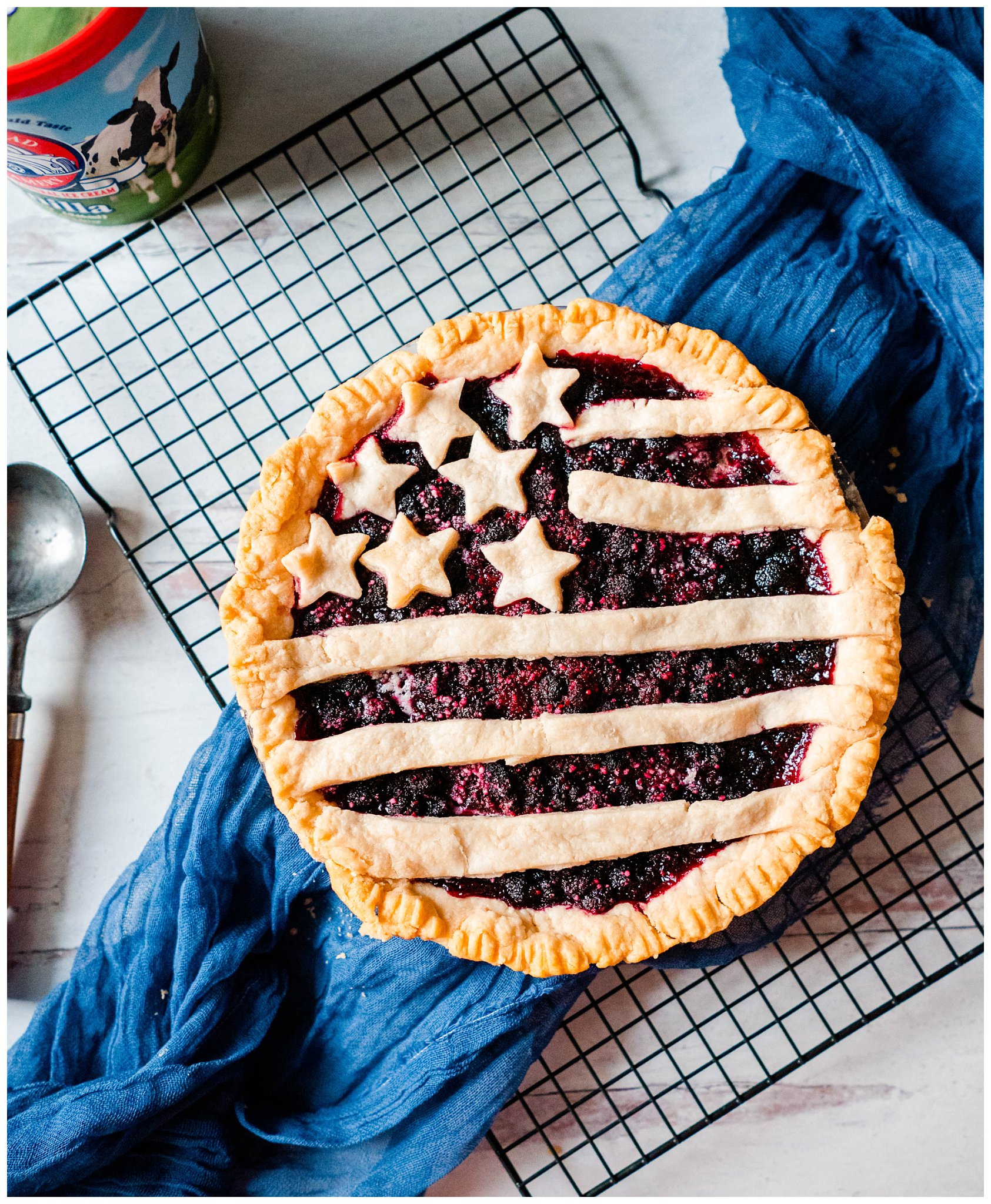 Featured image for “Patriotic Black Raspberry Pie”