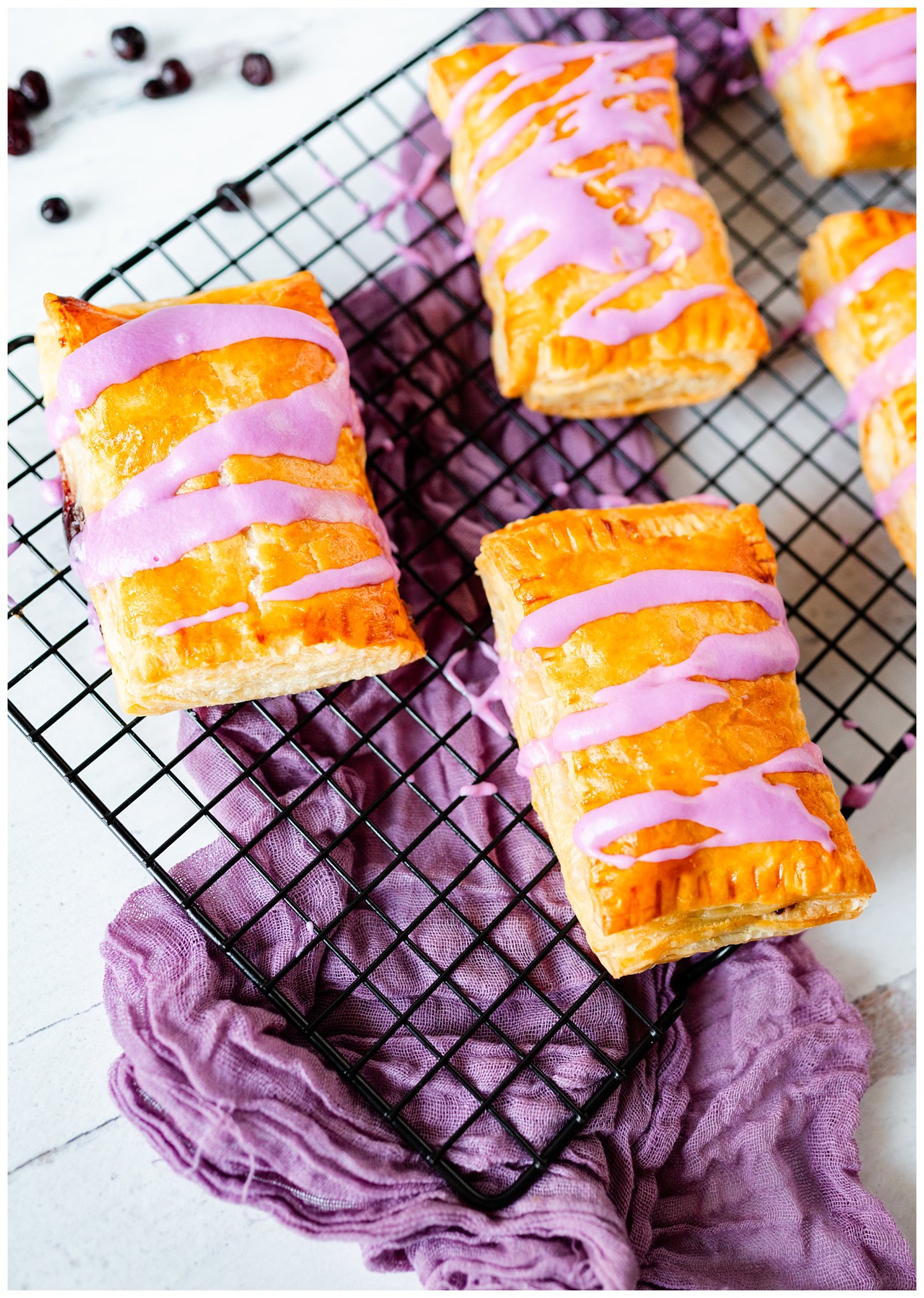 Featured image for “The Best & Easy Huckleberry Strudels”