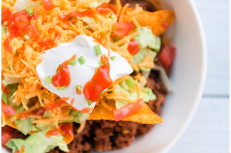 Venison Taco Salad