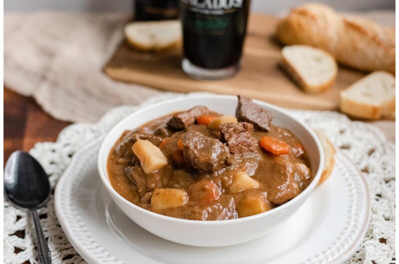 Irish Venison Stew with Guinness