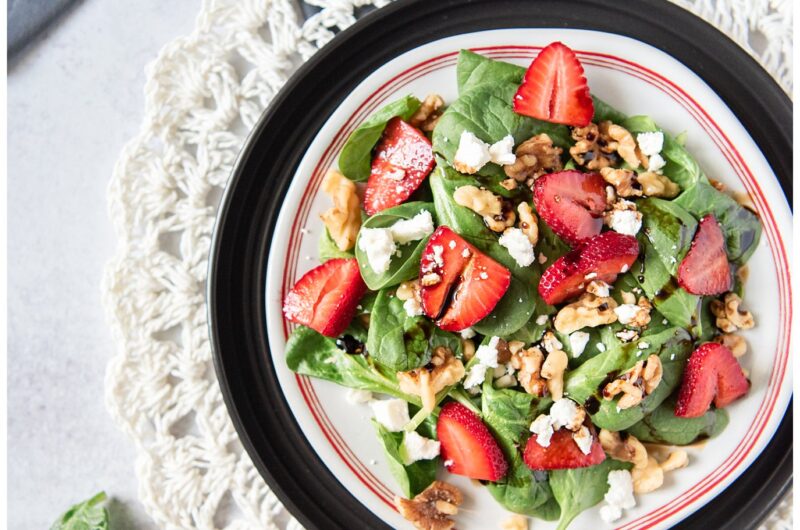 Spinach Strawberry Salad