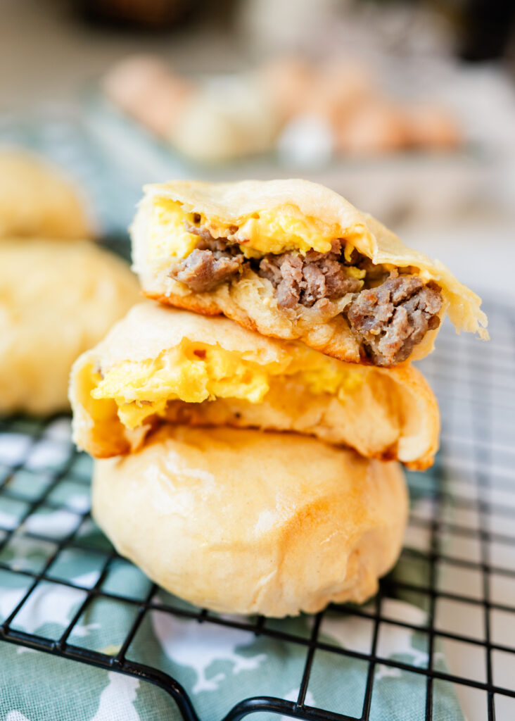 A simple, hearty breakfast recipe made with flaky biscuits, savory sausage, and eggs! These Sausage & Egg Biscuit Bites are perfect for busy mornings, weekend brunch, or making ahead for an easy breakfast everyone will love.